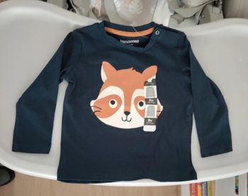 T-shirt manche longue 9mois 