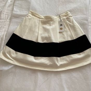 Jupe corolle avec doublure jupon en tulle