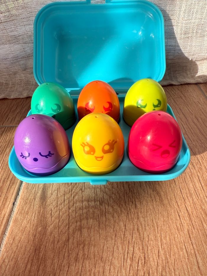 Toomies Piou Piou boîte à œufs à trier bébé Tomy - photo numéro 3