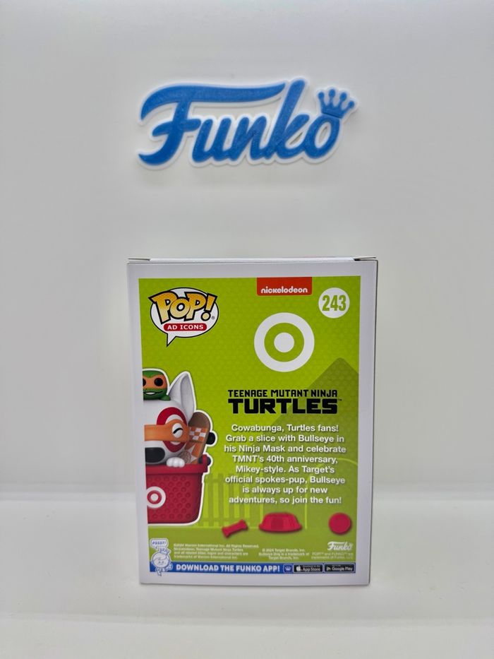 Funko Pop Bullseye In Ninja Mask With Mikey 243 Chase Target 🇺🇸 - photo numéro 3