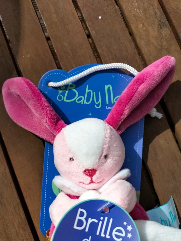 Babynat doudou lapin luminescent - photo numéro 2