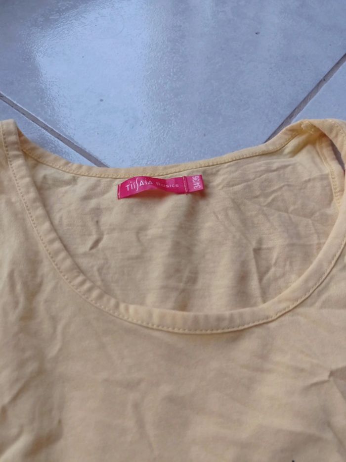 Pyjacourt jaune Tissaia taille 34/36 - photo numéro 3