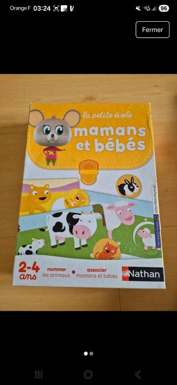 Puzzle maman et bébé