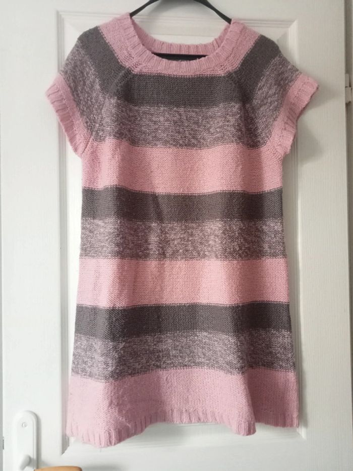 pull courtes manches blancheporte long taille 42/44