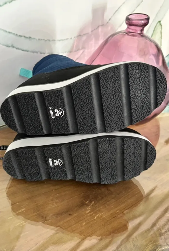 Après ski bottes de neige hiver Kamil garçon bleu 30 - photo numéro 8