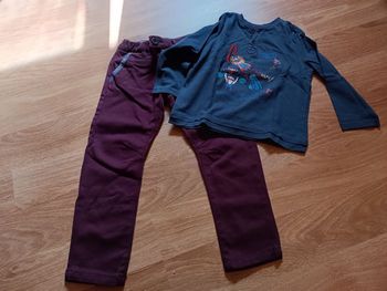 Ensemble pantalon et Tee shirt  Sergent major 3 ans
