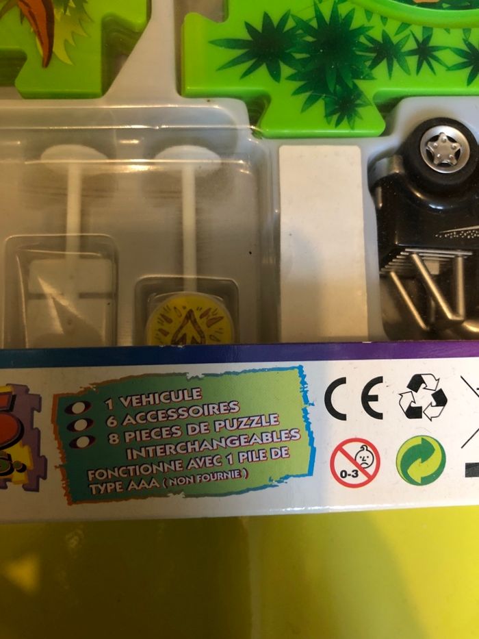 Circuit véhicule puzzle dinosaure avec rail des 3 ans - photo numéro 6