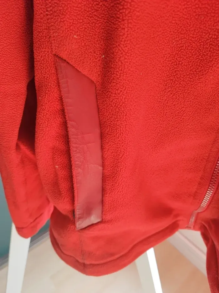 Gilet polaire rouge Aigle taille L - photo numéro 5