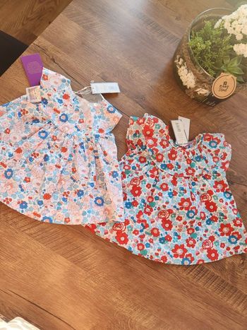 Lot blouse jacadi