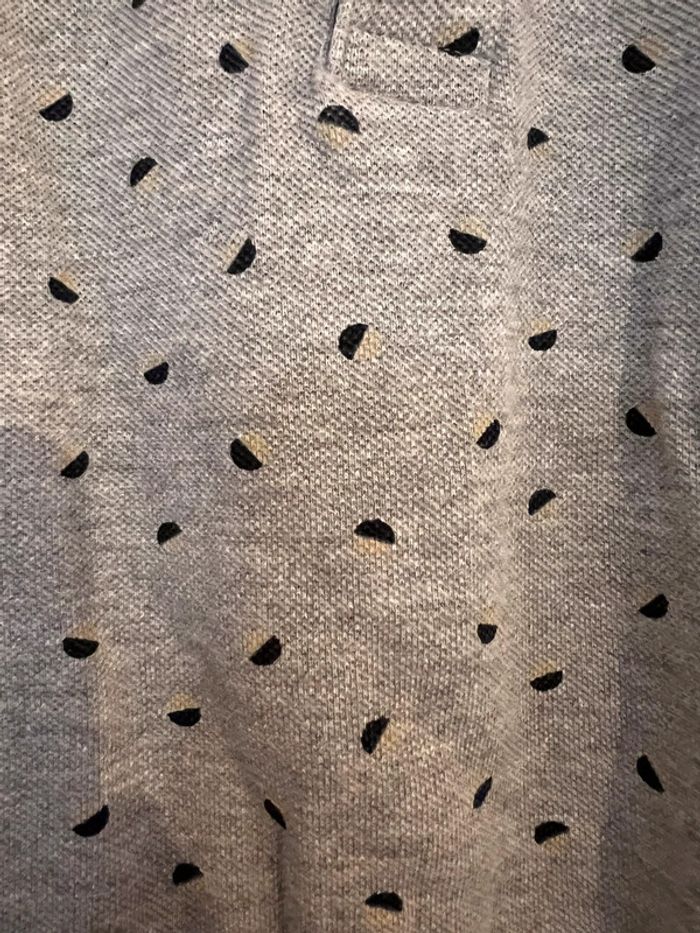 Polo à manches courtes Kiabi gris XXL - photo numéro 4