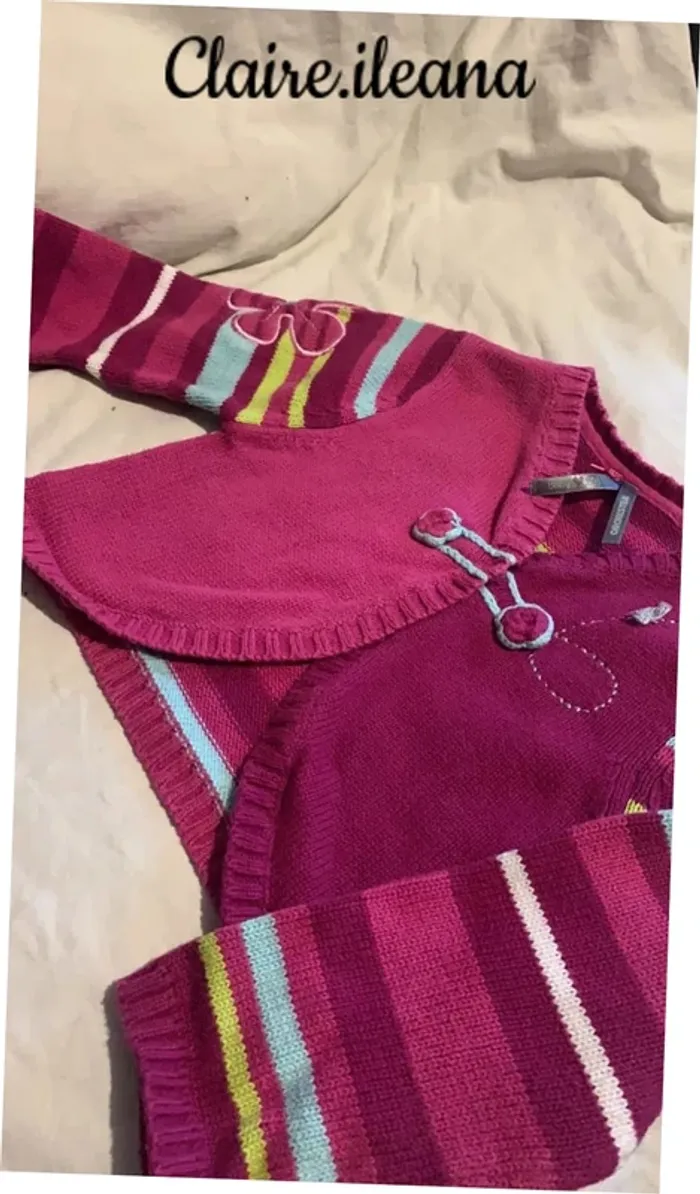 🛑  gilet en laine 🛑 18 mois - photo numéro 3