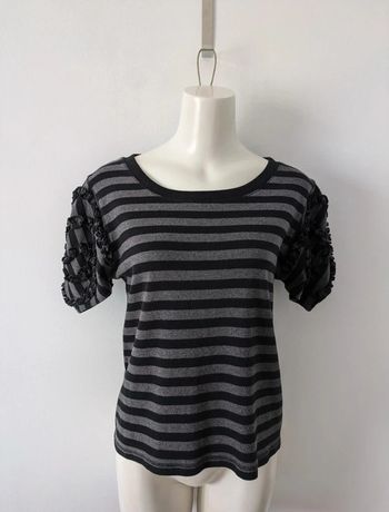 T-shirt à rayures - Sonia Rykiel - taille 40