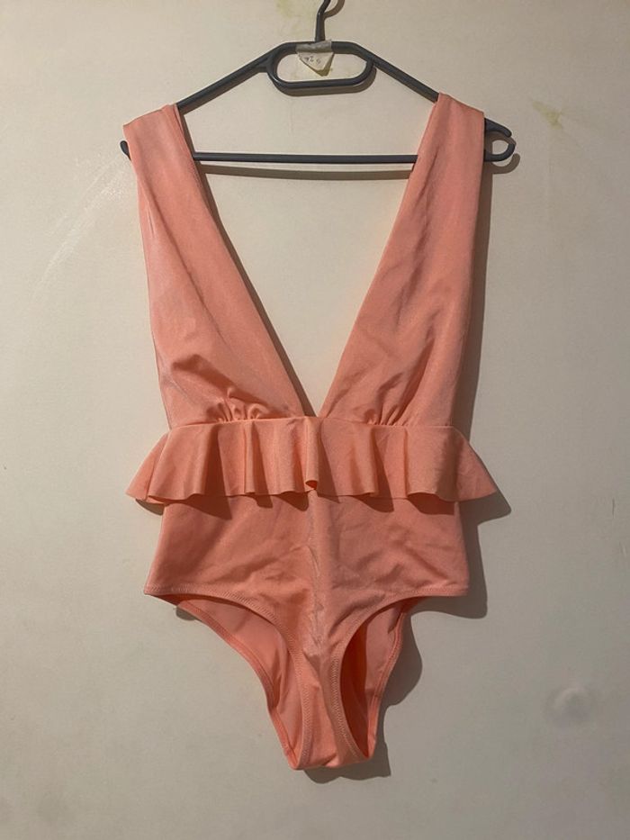 Maillot de bain rose une pièce