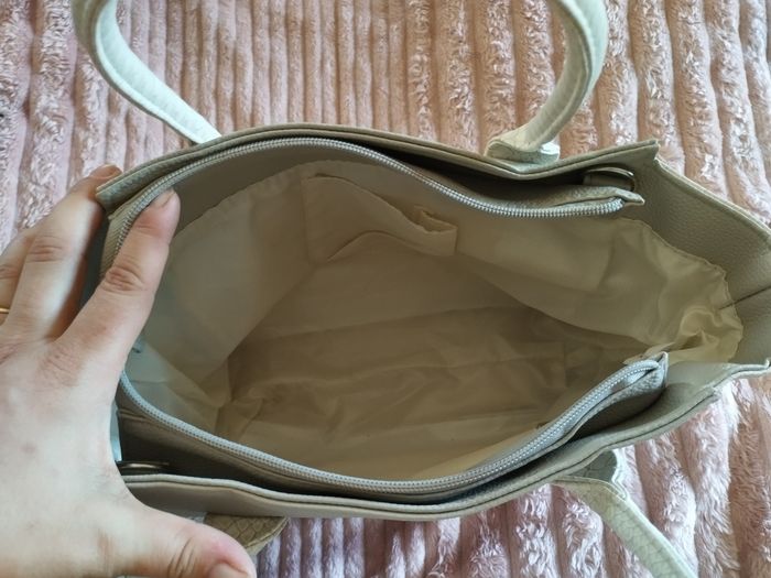 Sac banc et gris - photo numéro 6