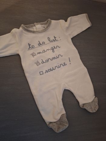 Grenouillère garçon