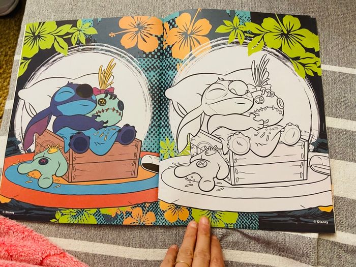 Coloriage Stitch neuf multicolore - photo numéro 5
