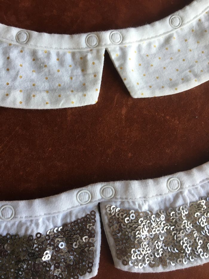 Lot de 2 cols amovibles - photo numéro 2