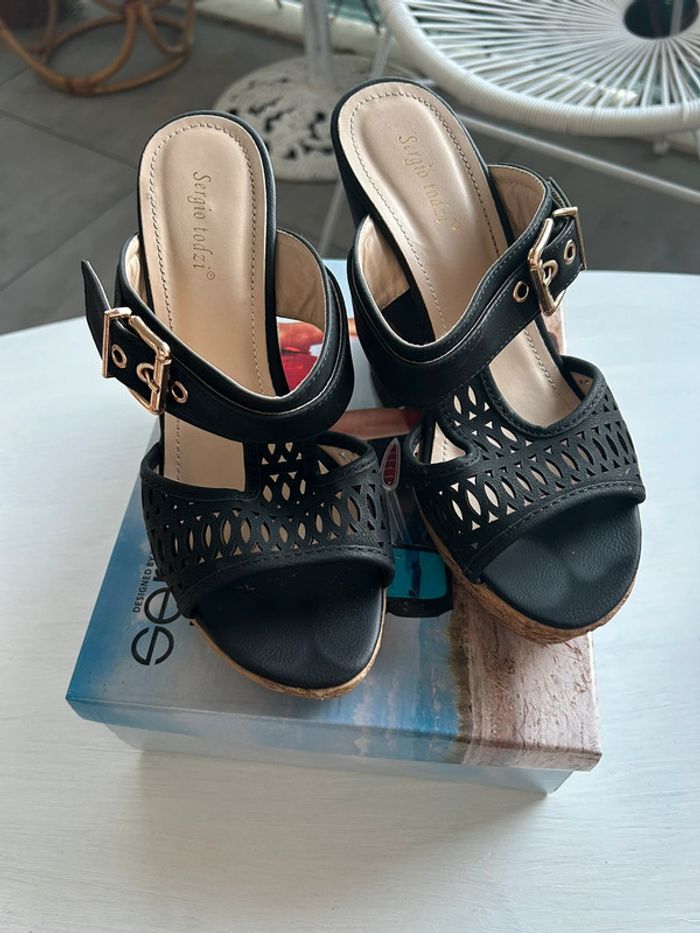 Sabots compensés Sergio todzi 39 - photo numéro 2