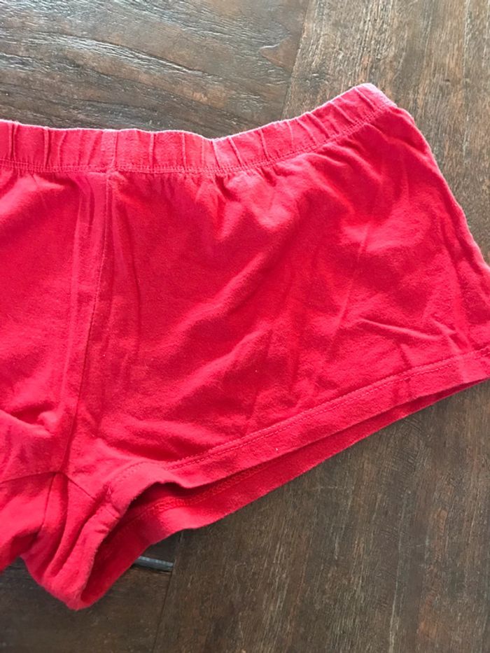 Short rouge, Disney, taille S - photo numéro 4