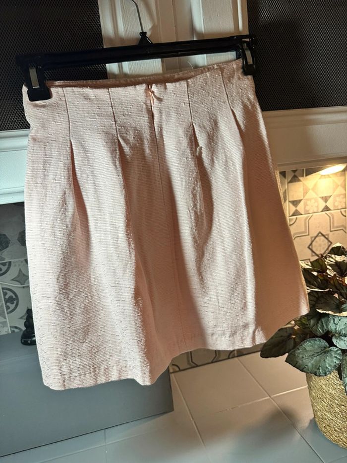 Jupe patineuse couleur saumon, taille 38, pimkie, neuve - photo numéro 2