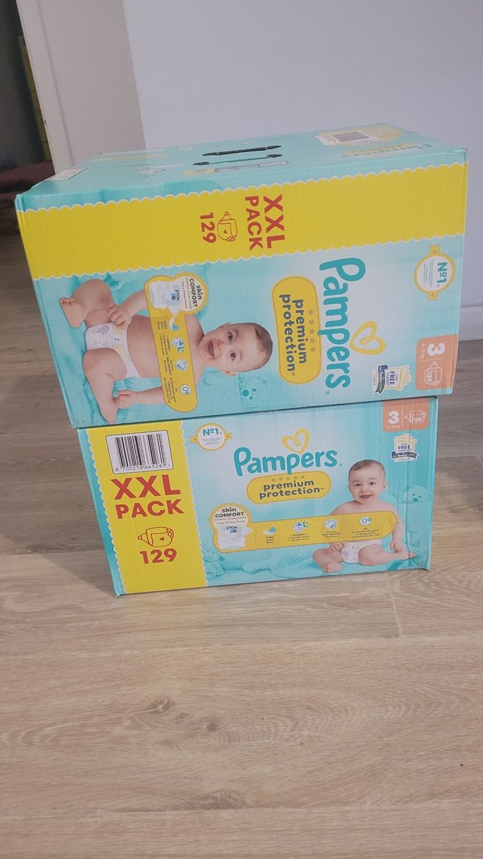 Couches pampers T3