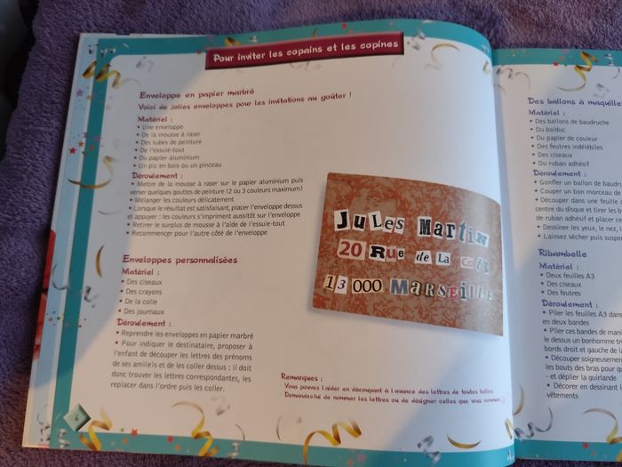 Livre activités enfant +CD audio vive mon anniversaire remi Guichard - photo numéro 4