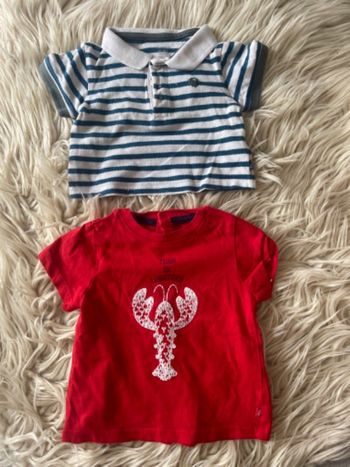 Lot tee shirt garçon
