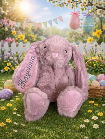 Lapin oreille brodée 
