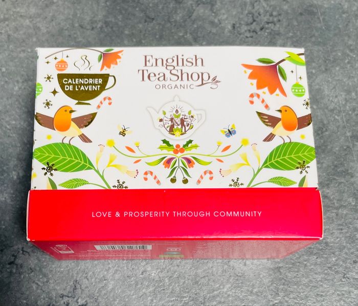 English tea shop calendrier de l’avent thé biologique