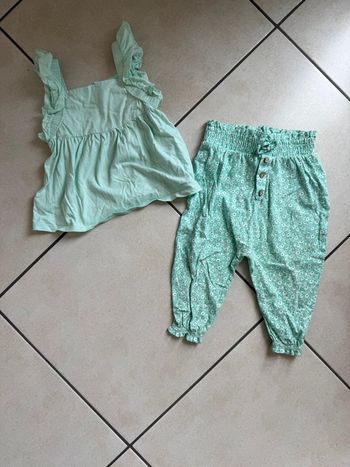 Ensemble été petite fille