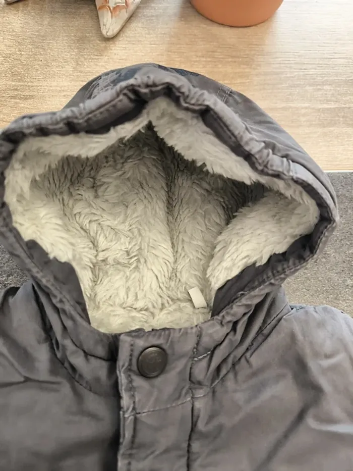 Parka intérieur polaire garçon 12 mois IKKS - photo numéro 7