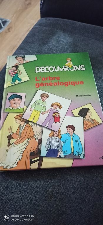 Livre decouvrons l arbre genealogique