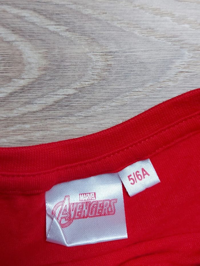 T-shirt manches longues Super-héros 5-6 ans - photo numéro 3