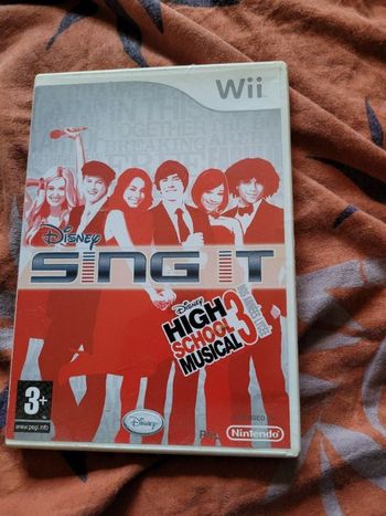 Sing it high school musical 3  wii