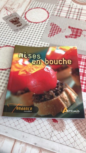Livre de recette Mises en bouche