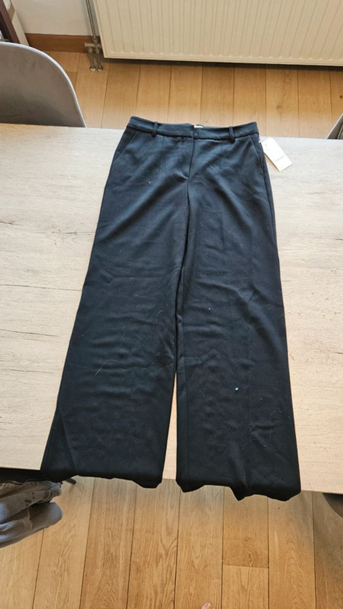 Pantalon noir classique Camaïeu, taille 38, neuf avec étiquette - photo numéro 2