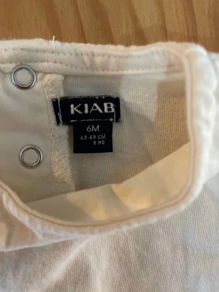 Tee shirt beige 6 mois - photo numéro 2