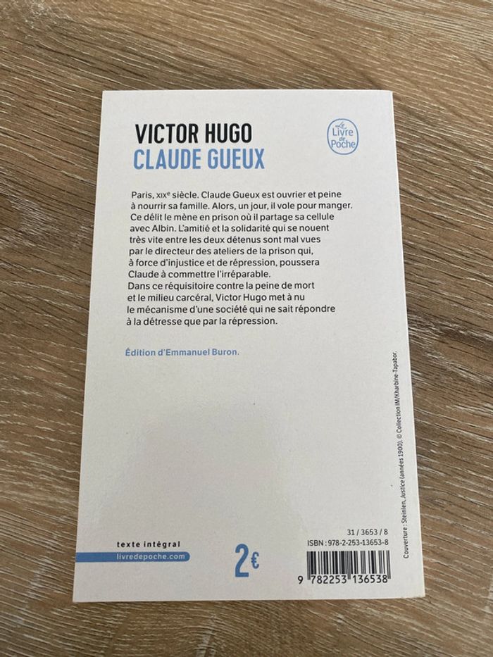 claude gueux victor hugo - photo numéro 2