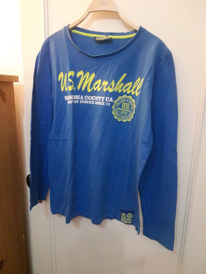 T shirt us marshall - photo numéro 2