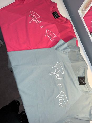 Deux t shirt project X Paris 💖💙