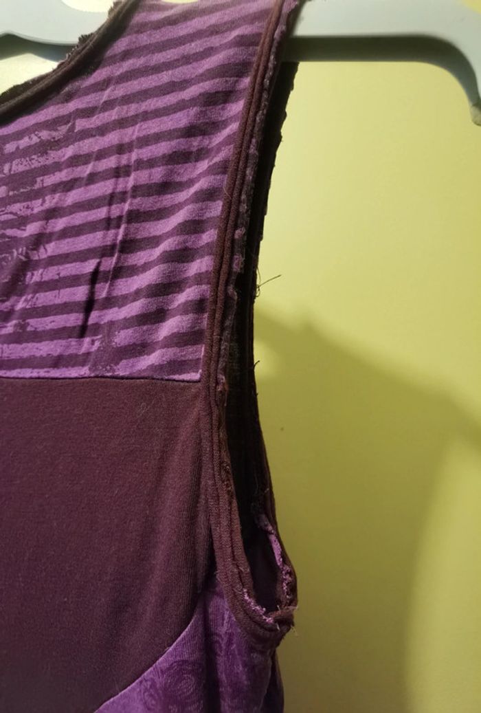 Débardeur violet Assymétrique - photo numéro 9