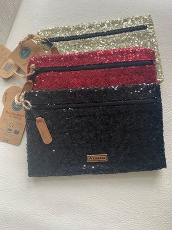 3 pochettes cabaïa Noël