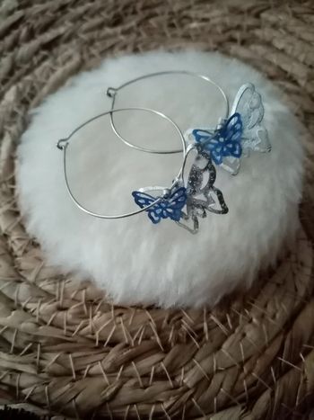 Boucles d'oreilles papillons filigranes