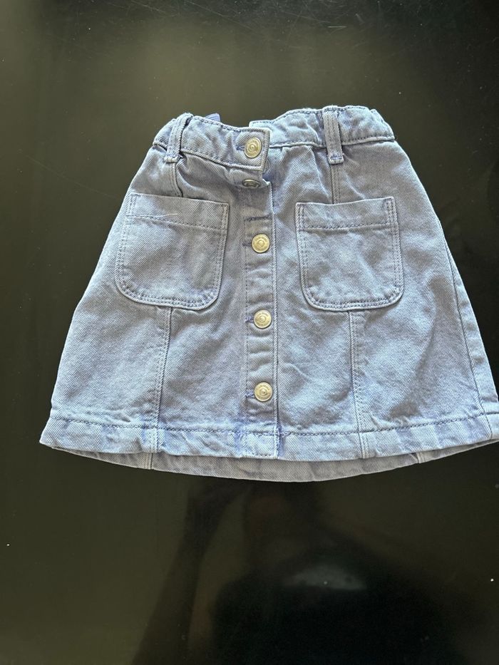 Jupe en jean parme kiabi 4 ans