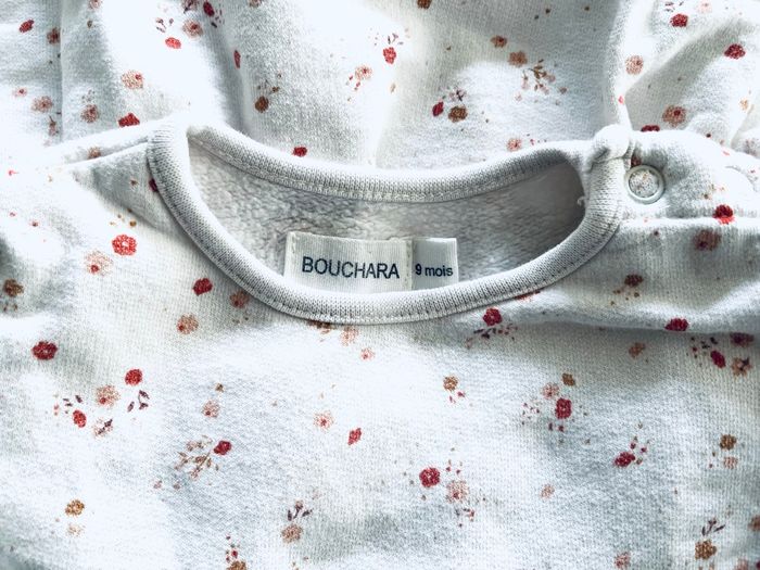 Robe blanche « Bouchara » 9 mois - photo numéro 3