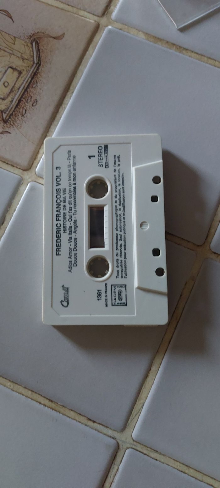 Cassette audio Frédéric François