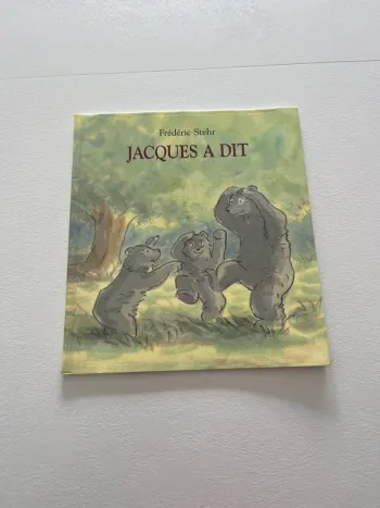 Livre Jacques a dit École des loisirs