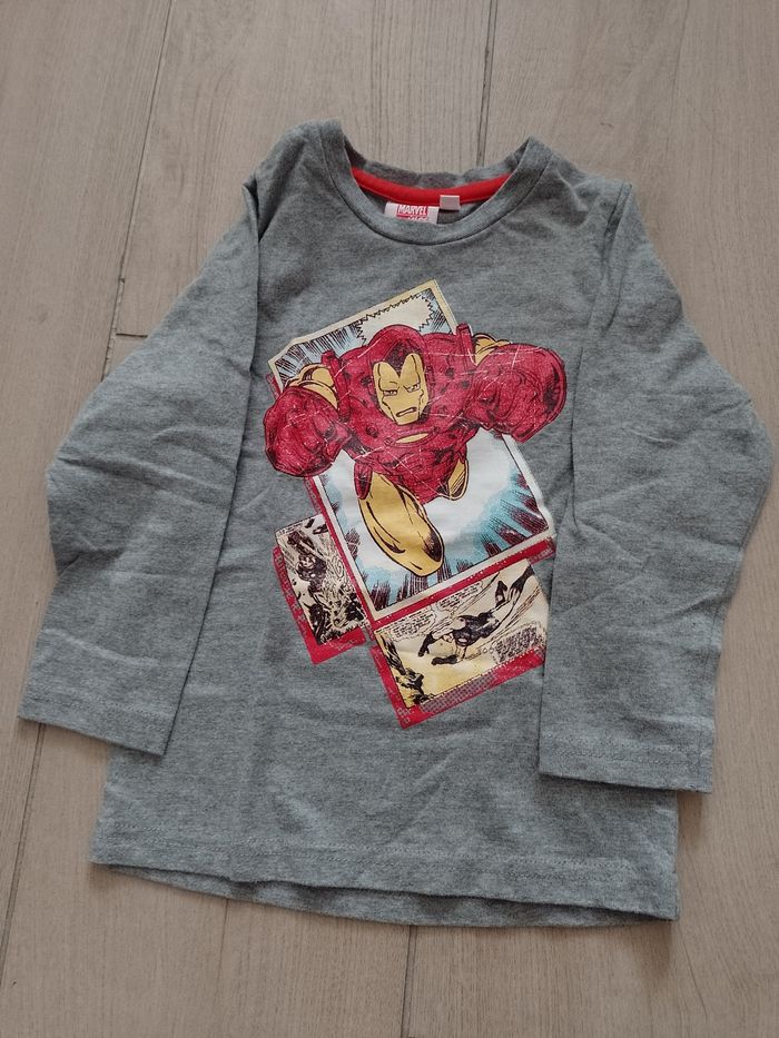 Tee-shirt Iron man 24 mois