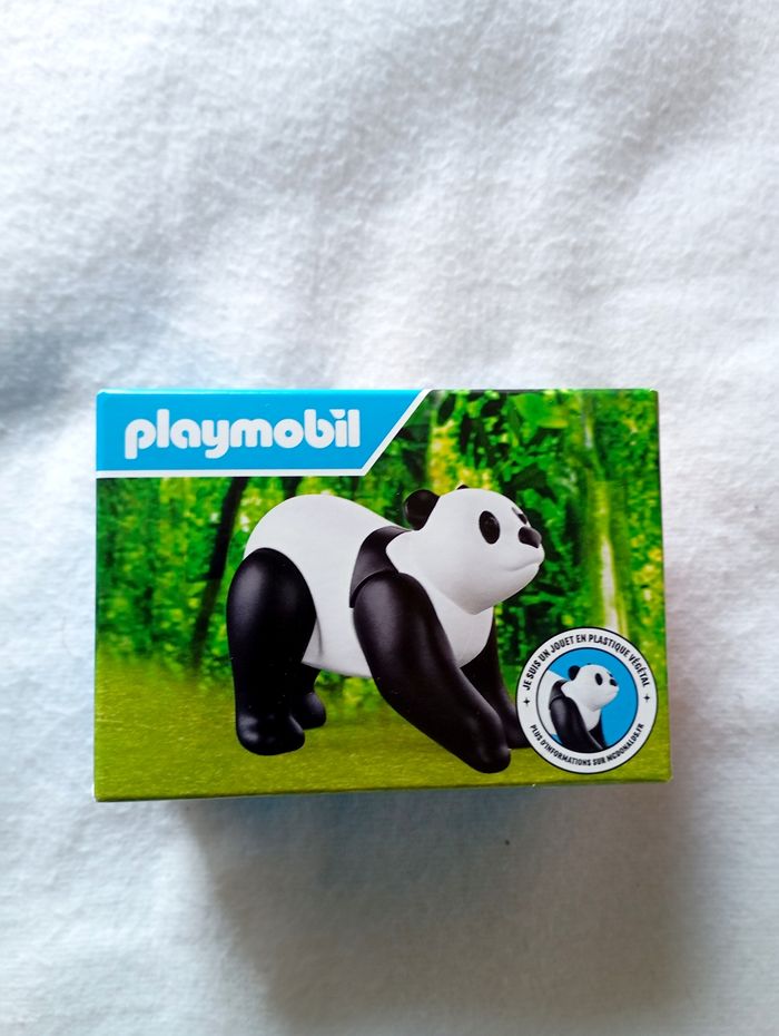 Figurine Panda Playmobil Mac Donald's