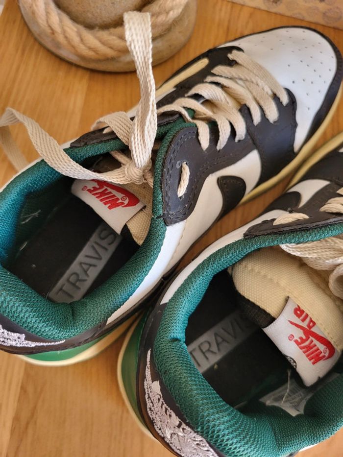 Baskets Nike air Jordan 1 low - Travis Scott - photo numéro 14